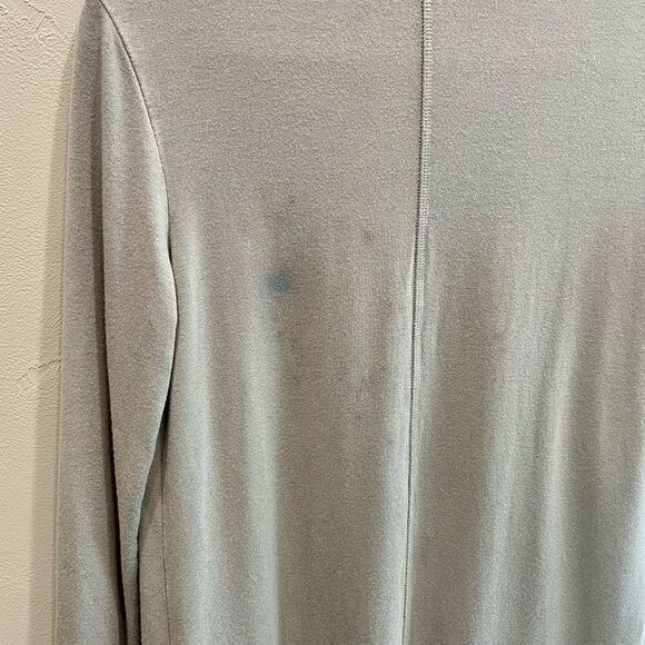 Athleta Sage Green Gray Open Front Cardigan - Size: XXS - Picture 12 of 15